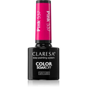 Claresa SoakOff UV/LED Color Balloon Journey lac de unghii sub forma de gel culoare Pink 537 5 g-ro