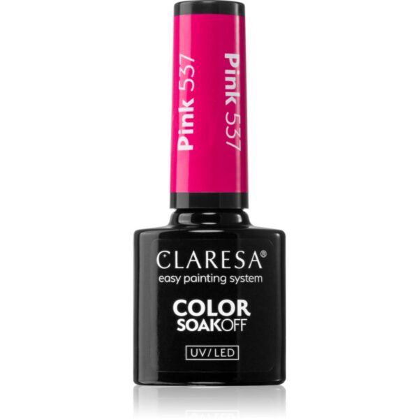 Claresa SoakOff UV/LED Color Balloon Journey lac de unghii sub forma de gel culoare Pink 537 5 g-ro