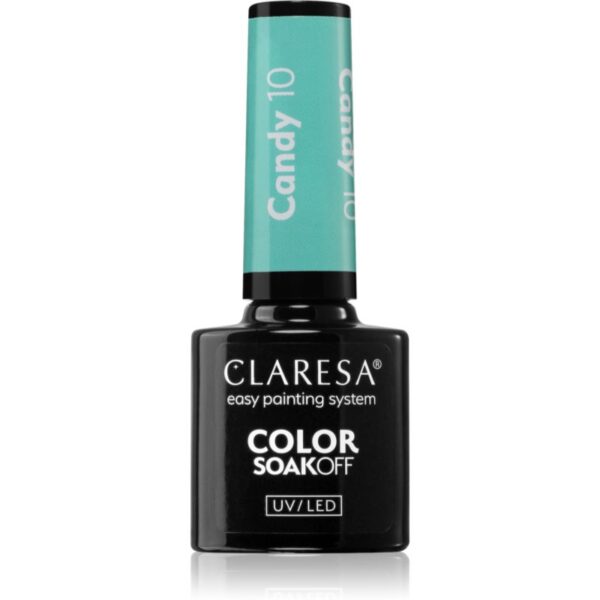 Claresa SoakOff UV/LED Color Candy lac de unghii sub forma de gel culoare 10 5 g-ro