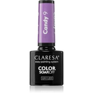 Claresa SoakOff UV/LED Color Candy lac de unghii sub forma de gel culoare 9 5 g-ro