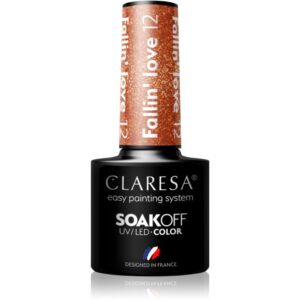 Claresa SoakOff UV/LED Color Fallin' Love lac de unghii sub forma de gel culoare 12 5 g-ro