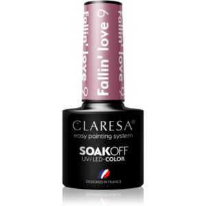 Claresa SoakOff UV/LED Color Fallin' Love lac de unghii sub forma de gel culoare 9 5 g-ro