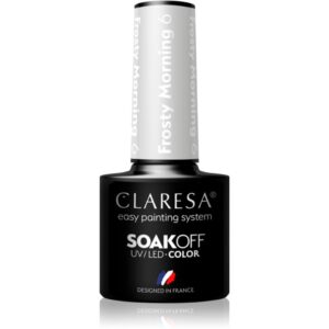 Claresa SoakOff UV/LED Color Frosty Morning lac de unghii sub forma de gel culoare 6 5 g-Țena