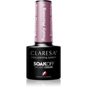 Claresa SoakOff UV/LED Color Frosty Morning lac de unghii sub forma de gel culoare 9 5 g-ro