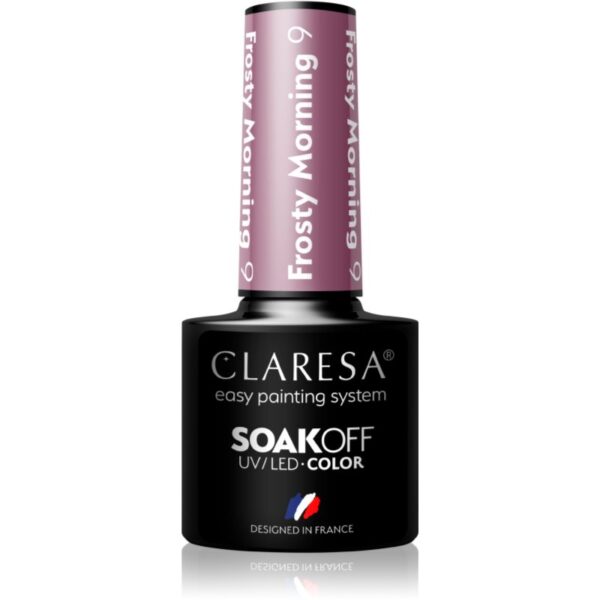 Claresa SoakOff UV/LED Color Frosty Morning lac de unghii sub forma de gel culoare 9 5 g-ro