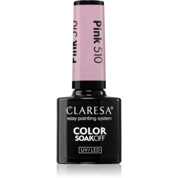 Claresa SoakOff UV/LED Color Fun Fair lac de unghii sub forma de gel culoare 510 5 g-ro