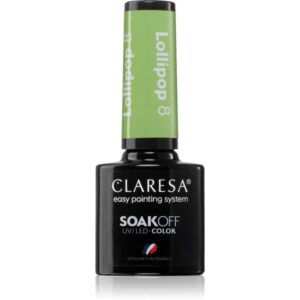 Claresa SoakOff UV/LED Color Lollipop lac de unghii sub forma de gel culoare 8 5 g-ro