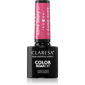 Claresa SoakOff UV/LED Color Love Story lac de unghii sub forma de gel culoare 5 5 g-ro