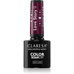 Claresa SoakOff UV/LED Color Love Story lac de unghii sub forma de gel culoare 9 5 g-ro