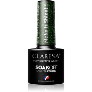 Claresa SoakOff UV/LED Color Make It Shine! lac de unghii sub forma de gel culoare 5 5 g-ro