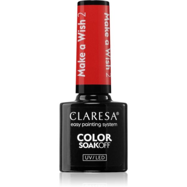 Claresa SoakOff UV/LED Color Make a Wish lac de unghii sub forma de gel culoare 2 5 g-ro