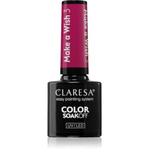 Claresa SoakOff UV/LED Color Make a Wish lac de unghii sub forma de gel culoare 3 5 g-ro