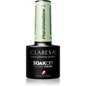 Claresa SoakOff UV/LED Color Marshmallow lac de unghii sub forma de gel culoare 2 5 g-ro