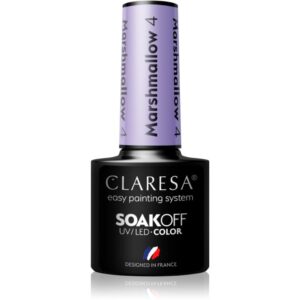 Claresa SoakOff UV/LED Color Marshmallow lac de unghii sub forma de gel culoare 4 5 g-ro