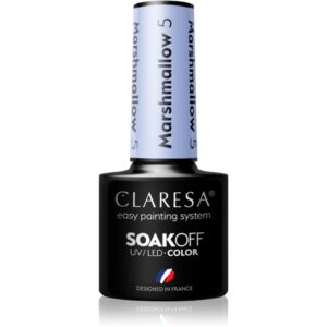 Claresa SoakOff UV/LED Color Marshmallow lac de unghii sub forma de gel culoare 5 5 g-ro