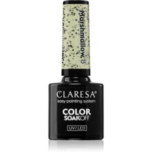 Claresa SoakOff UV/LED Color Marshmallow lac de unghii sub forma de gel culoare 8 5 g-Țena
