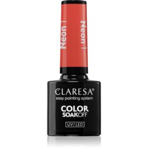 Claresa SoakOff UV/LED Color Neon lac de unghii sub forma de gel culoare 1 5 g-ro