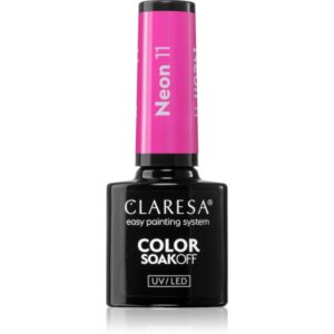 Claresa SoakOff UV/LED Color Neon lac de unghii sub forma de gel culoare 11 5 g-ro