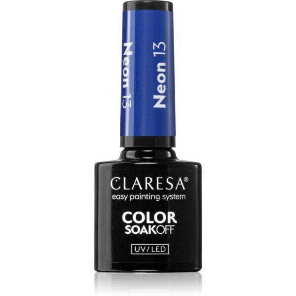Claresa SoakOff UV/LED Color Neon lac de unghii sub forma de gel culoare 13 5 g-ro