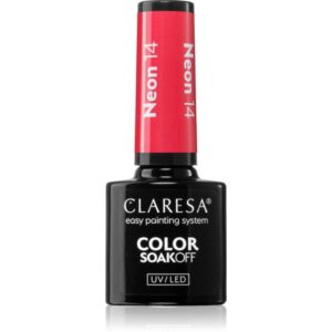 Claresa SoakOff UV/LED Color Neon lac de unghii sub forma de gel culoare NEON 14 5 g-ro