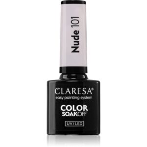 Claresa SoakOff UV/LED Color Nude lac de unghii sub forma de gel culoare 101 5 g-ro