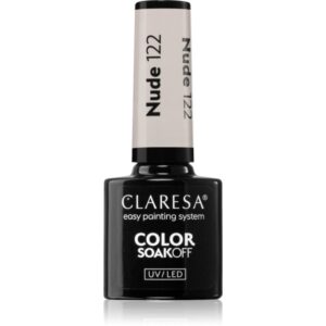 Claresa SoakOff UV/LED Color Nude lac de unghii sub forma de gel culoare 122 5 g-ro