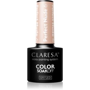 Claresa SoakOff UV/LED Color Perfect Nude lac de unghii sub forma de gel culoare 6 5 g-ro