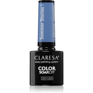 Claresa SoakOff UV/LED Color Summer Stories lac de unghii sub forma de gel culoare 1 5 g-ro