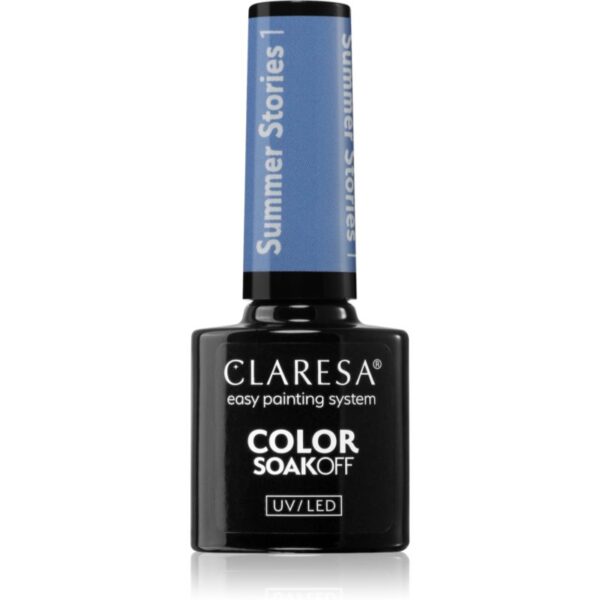 Claresa SoakOff UV/LED Color Summer Stories lac de unghii sub forma de gel culoare 1 5 g-ro
