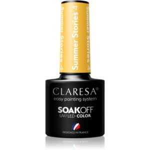 Claresa SoakOff UV/LED Color Summer Stories lac de unghii sub forma de gel culoare 4 5 g-ro
