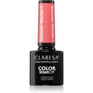 Claresa SoakOff UV/LED Color Summer Stories lac de unghii sub forma de gel culoare 5 g-ro