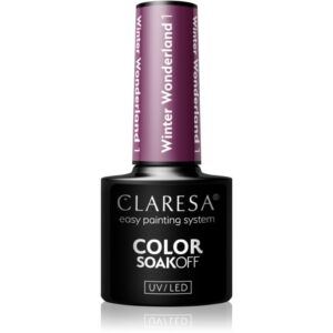 Claresa SoakOff UV/LED Color Winter Wonderland lac de unghii sub forma de gel culoare 5 g-ro