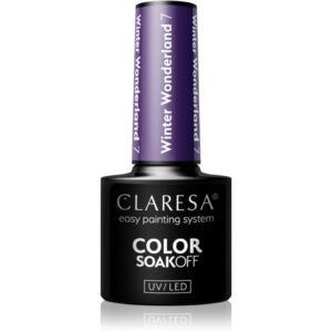 Claresa SoakOff UV/LED Color Winter Wonderland lac de unghii sub forma de gel culoare 7 5 g-ro