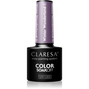 Claresa SoakOff UV/LED Color Winter Wonderland lac de unghii sub forma de gel culoare 8 5 g-ro