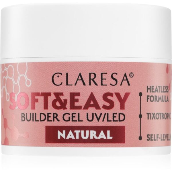 Claresa Soft&Easy Builder Gel gel de bază pentru unghii culoare Natural 12 g-Țena