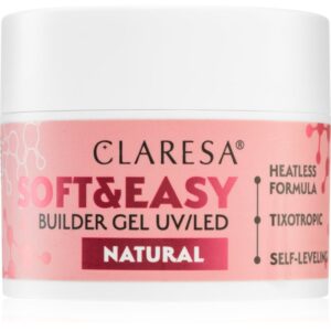 Claresa Soft&Easy Builder Gel gel de bază pentru unghii culoare Natural 45 g-Țena