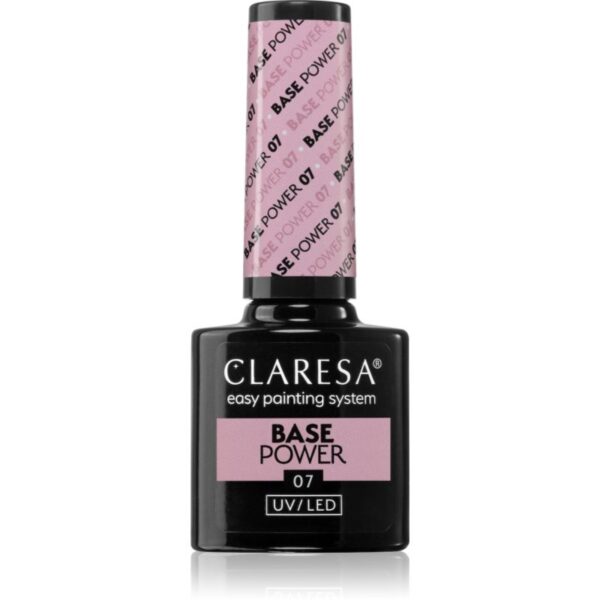Claresa UV/LED Base Power baza gel pentru unghii culoare 07 5 g-Țena