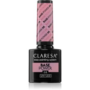 Claresa UV/LED Base Power baza gel pentru unghii culoare 08 5 g-Țena