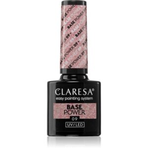 Claresa UV/LED Base Power baza gel pentru unghii culoare 09 5 g-Țena