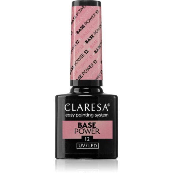 Claresa UV/LED Base Power baza gel pentru unghii culoare 12 5 g-Țena