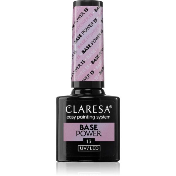 Claresa UV/LED Base Power baza gel pentru unghii culoare 13 5 g-Țena