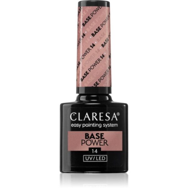 Claresa UV/LED Base Power baza gel pentru unghii culoare 14 5 g-Țena