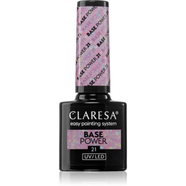 Claresa UV/LED Base Power baza gel pentru unghii culoare 21 5 g-Țena