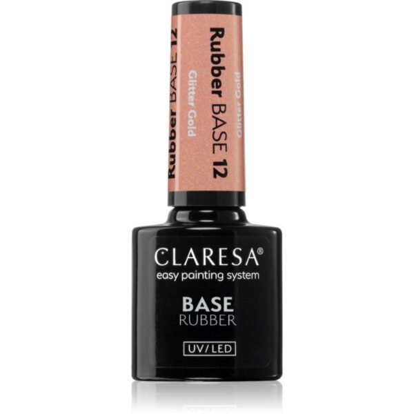 Claresa UV/LED Base Rubber baza gel pentru unghii culoare 12 5 g-Țena