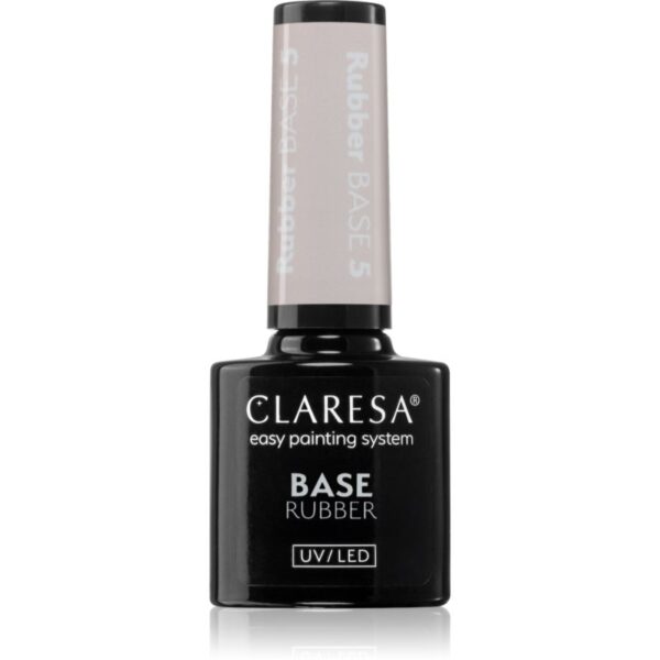 Claresa UV/LED Base Rubber baza gel pentru unghii culoare 5 5 g-Țena