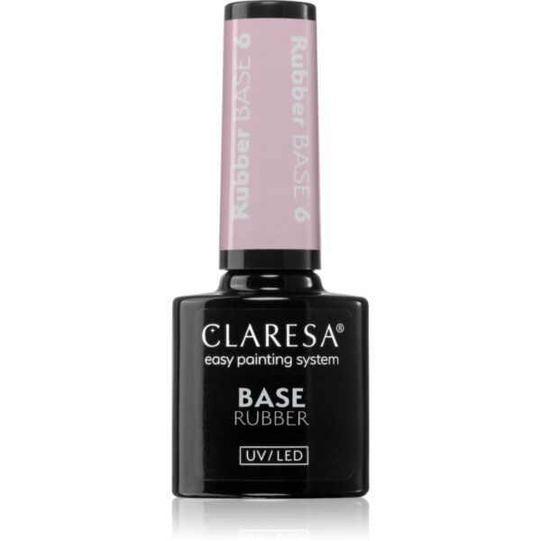 Claresa UV/LED Base Rubber baza gel pentru unghii culoare 6 5 g-Țena