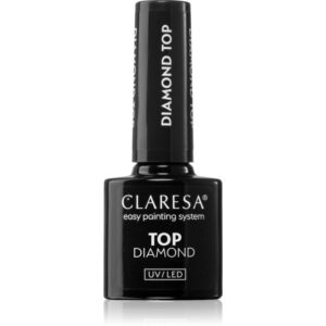 Claresa UV/LED Top Diamond No Wipe strat de acoperire pentru protecție perfectă și strălucire intensă 5 g-ro