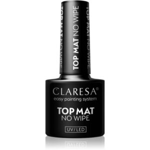 Claresa UV/LED Top Mat No Wipe gel de protecție cu aspect mat 5 g-ro