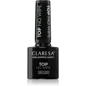 Claresa UV/LED Top No Wipe strat de acoperire pentru protecție perfectă și strălucire intensă 5 g-Țena