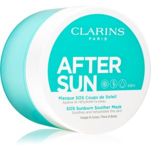 Clarins After Sun SOS Sunburn Soother Mask masca -efect calmant dupa expunerea la soare 100 ml-Țena